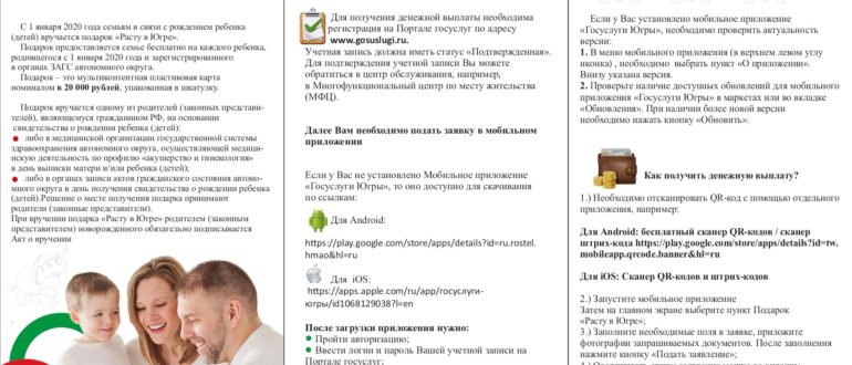 Как активировать карту «Расту в ЮГРЕ»