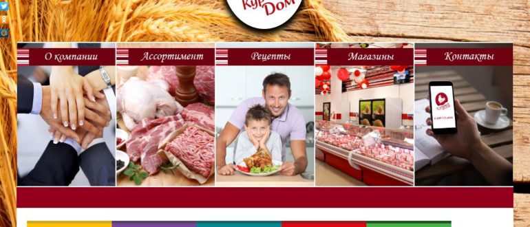 Доставка продуктов на дом от сети магазинов Куриный ДОМ